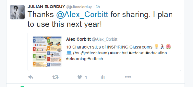 twitter chat - best classroom